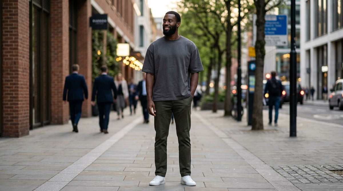 Boxy T-Shirts for Tall Men: Length and Fit Guide