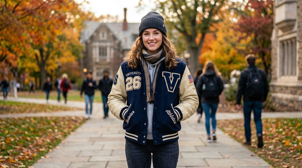 Varsity Jacket Warmth: Comparing Fabrics and Linings