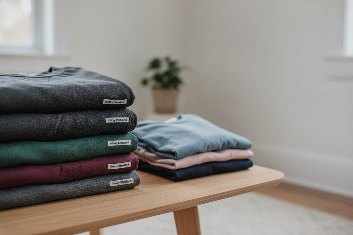 Heavy Standard vs. Fast Fashion: Quality Wins Every Time