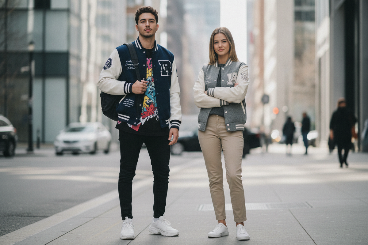 How to Style Varsity Jackets: Real Looks, Real People