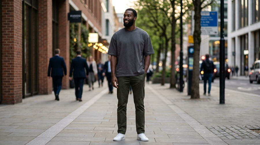 Boxy T-Shirts for Tall Men: Length and Fit Guide