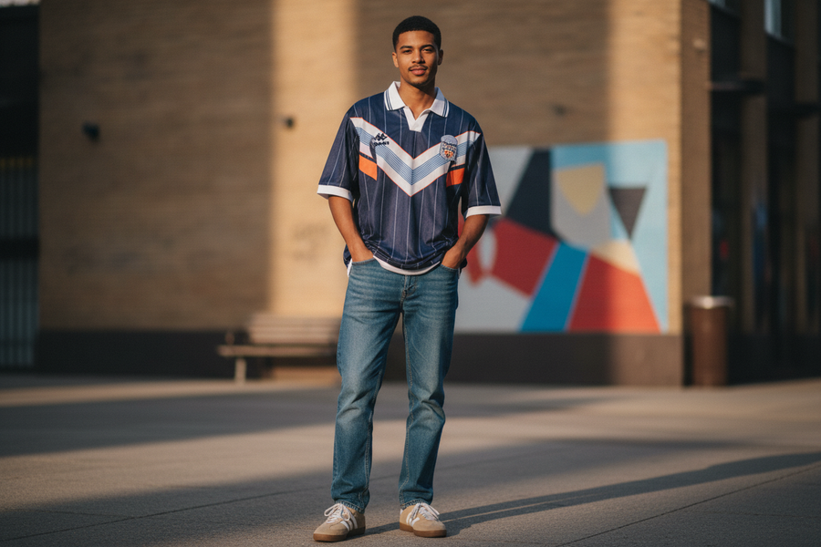 Football Jersey With Jeans: How to Wear It (3 Outfits)