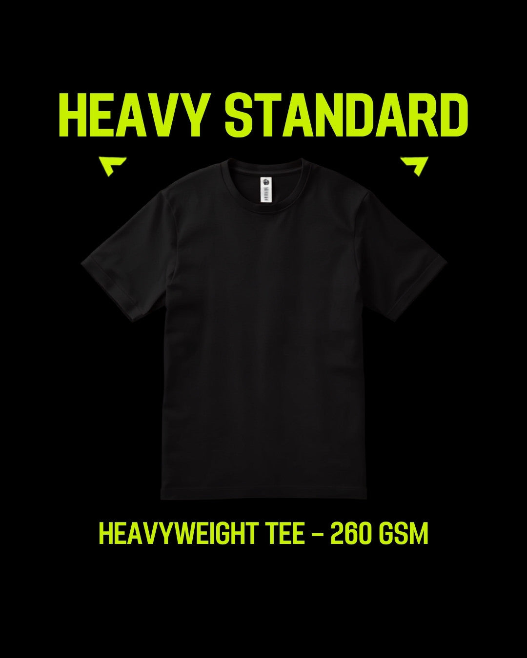 Heavy Standard heavyweight boxy cotton t-shirt